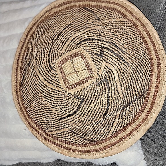 Ba Tonga Winnowing  Basket Handwoven Decorative Basket - Picture 6 of 6